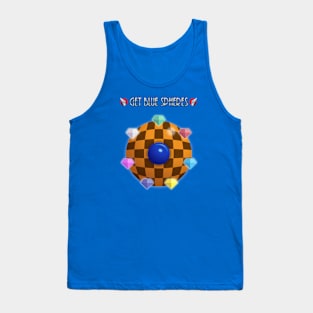 Get Blue Spheres Tank Top